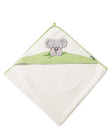 Dtsk - Baby Osuka s Kapuc - Medvdek Koala - Zelen - Luxury Bavlna