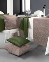 Ubrus - Klasik Style - Modern Color Damaek - akr - Jacquard - Taupe