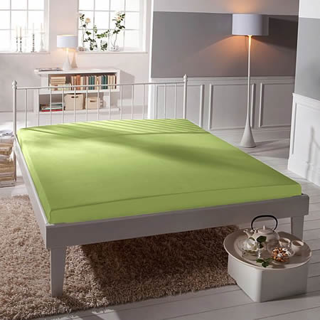 Jablkov Zelen - Prostradlo - Premium Comfort - Zwirn Jersey - 7041