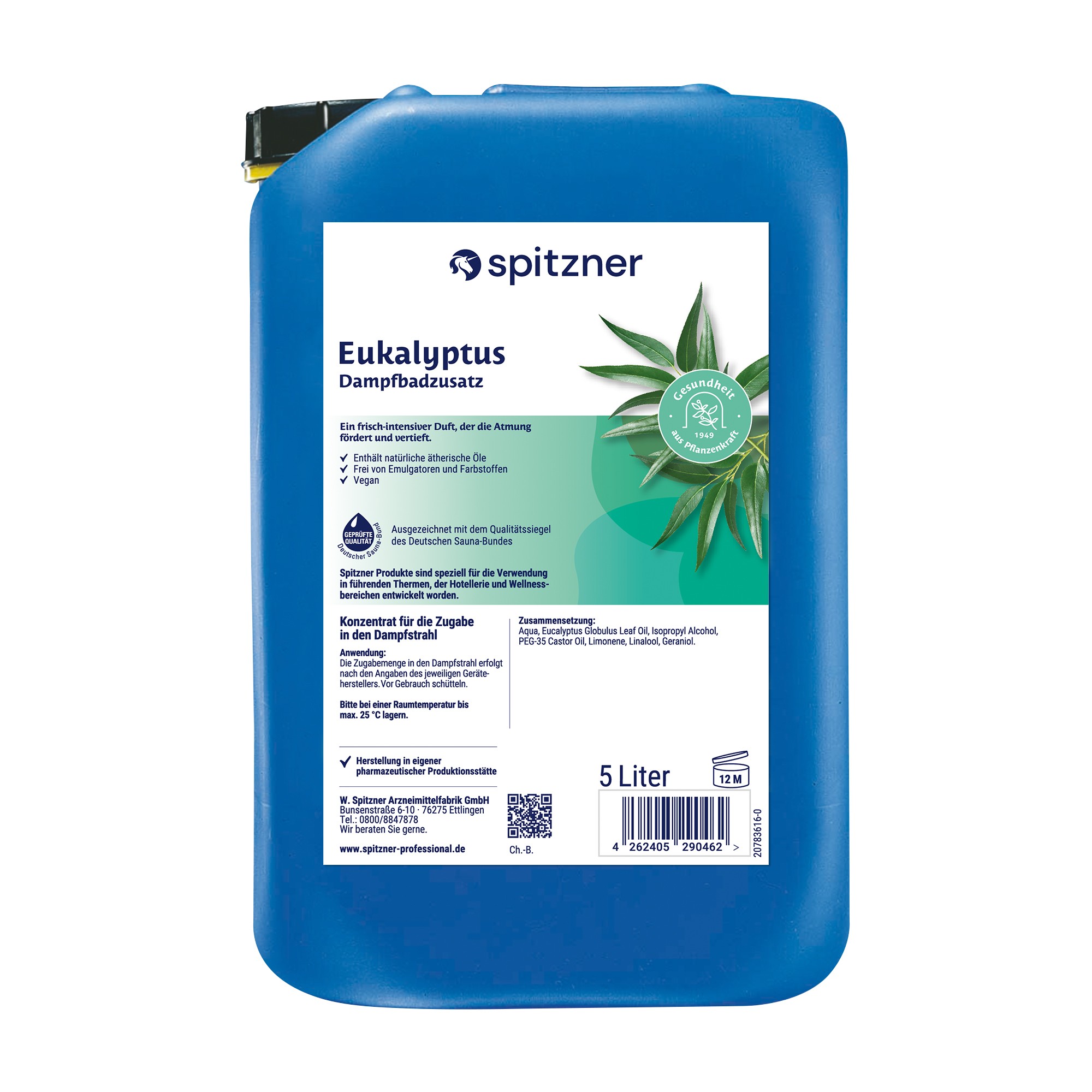 Eukalyptus - Wellness - Parn Sauna - Vn - Saunov Nlev - Spitzner 