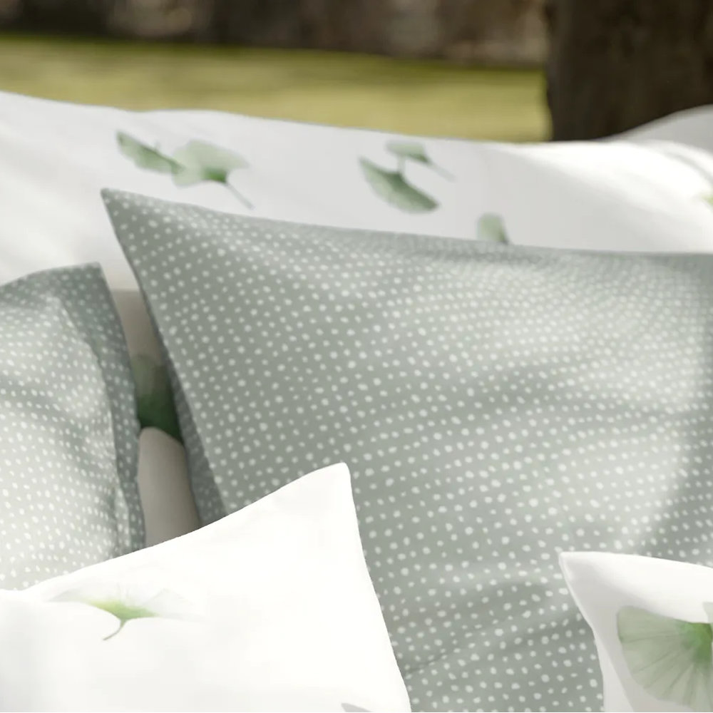 Luxusn Povleen - Schlossberg - ERIN GOTS Zelen - Swiss Premium Organick Bavlna