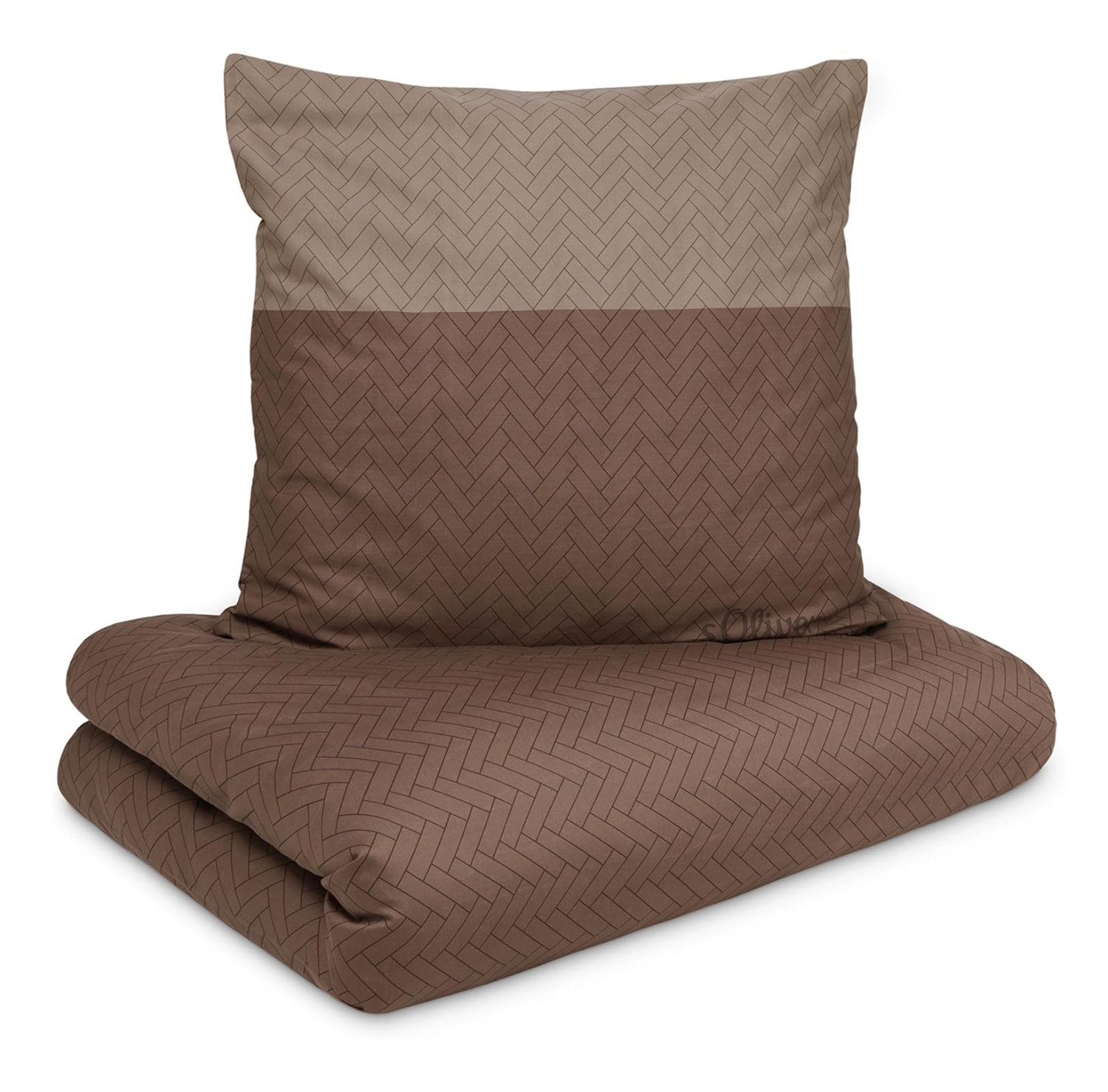 Povle�en� - s.Oliver - Magnus Hn�d� - Mako Bavln�n� Sat�n - Modern Retro Style