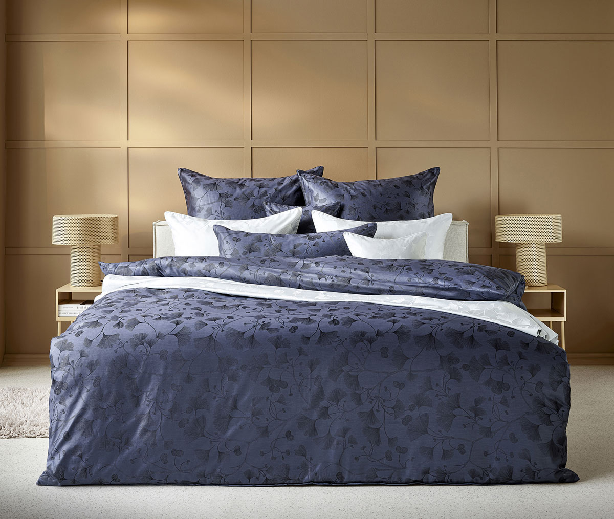 Povle�en� - Premium - Aiko No�n� Modr� - Premium Brok�tov� Dama�ek