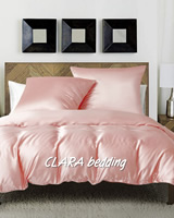 CLARA Silk Dreams - Luxusní Hedvábné Povlečení - Růžová -...