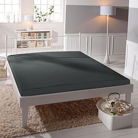 Prostradlo - Antracitov - Jemn Jersey - Bavlna