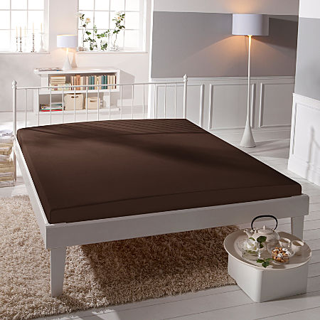 Prostradlo - Tmavo Hnd - Jemn Jersey - Bavlna