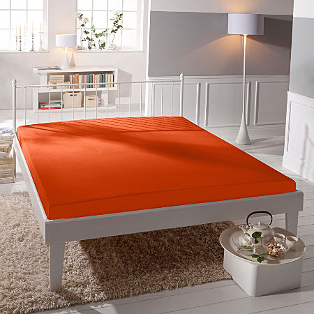 Prostradlo - Terakota - Jemn Jersey - Bavlna