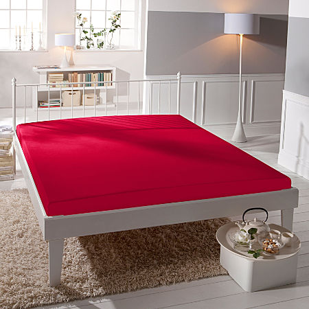 Prostradlo - erven - Jemn Jersey - Bavlna