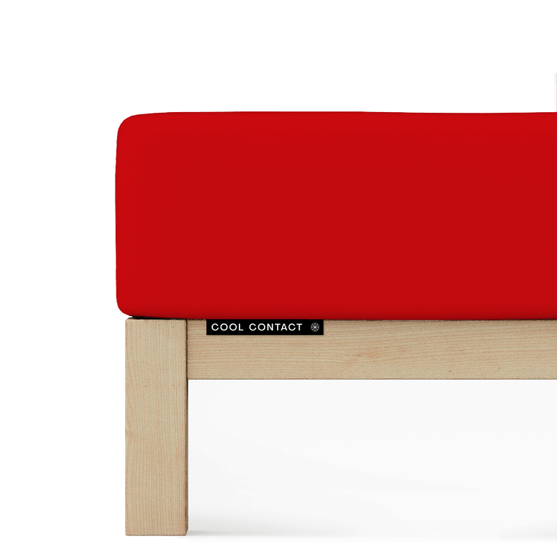 Prost�radlo - Mikrovl�kno - Tmav� �erven� 285 - Chladiv� Dotek