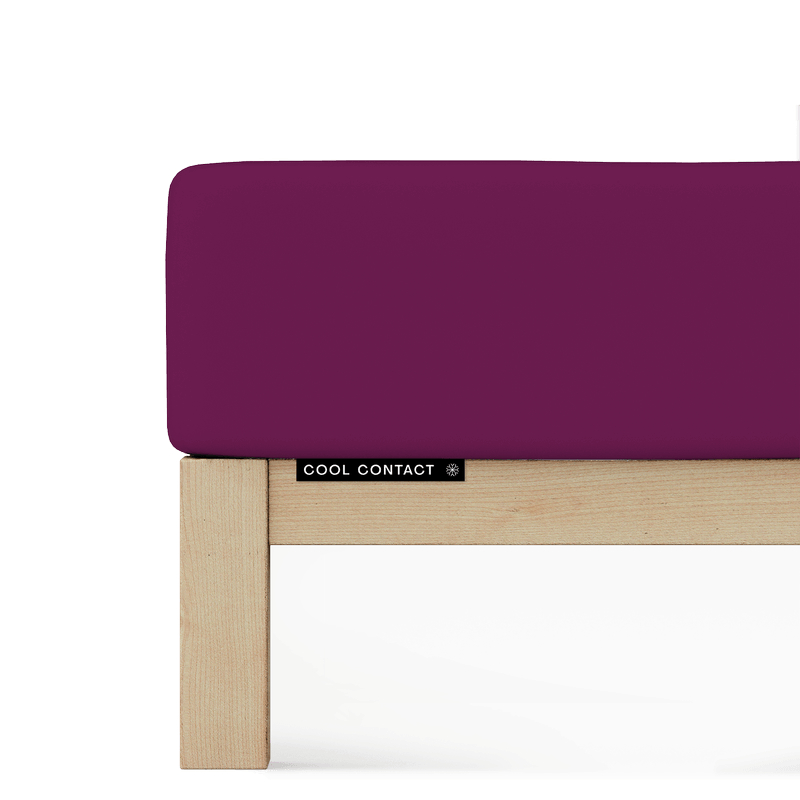 Prost�radlo - Mikrovl�kno - Tmav� Fialov� 542 - Chladiv� Dotek