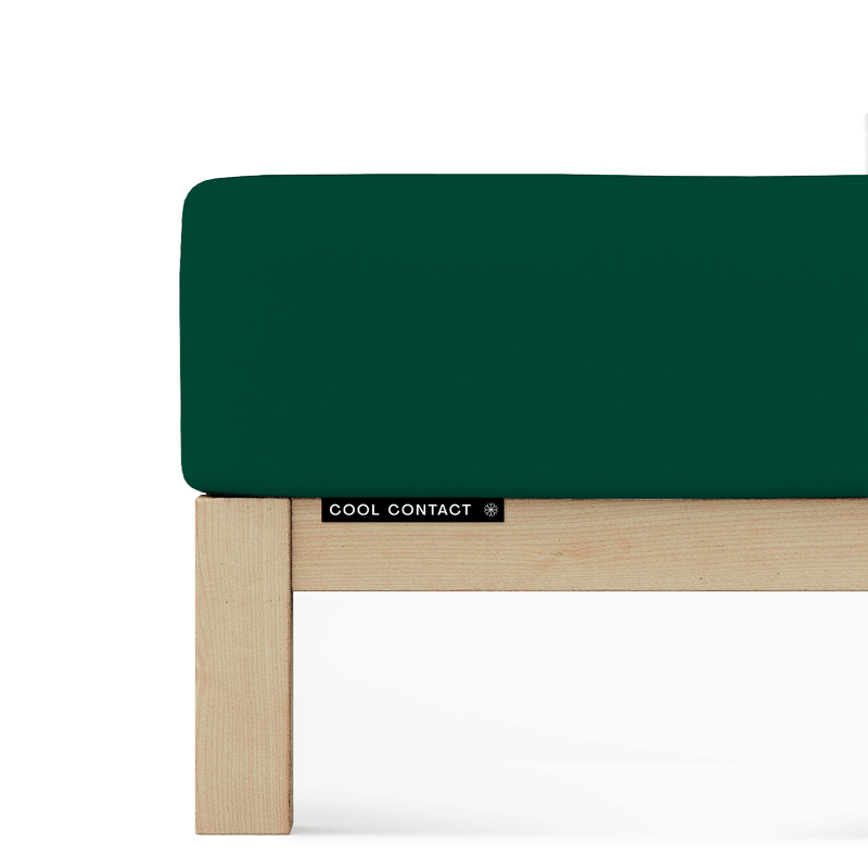 Prost�radlo - Mikrovl�kno - Tmav� Zelen� 690 - Chladiv� Dotek