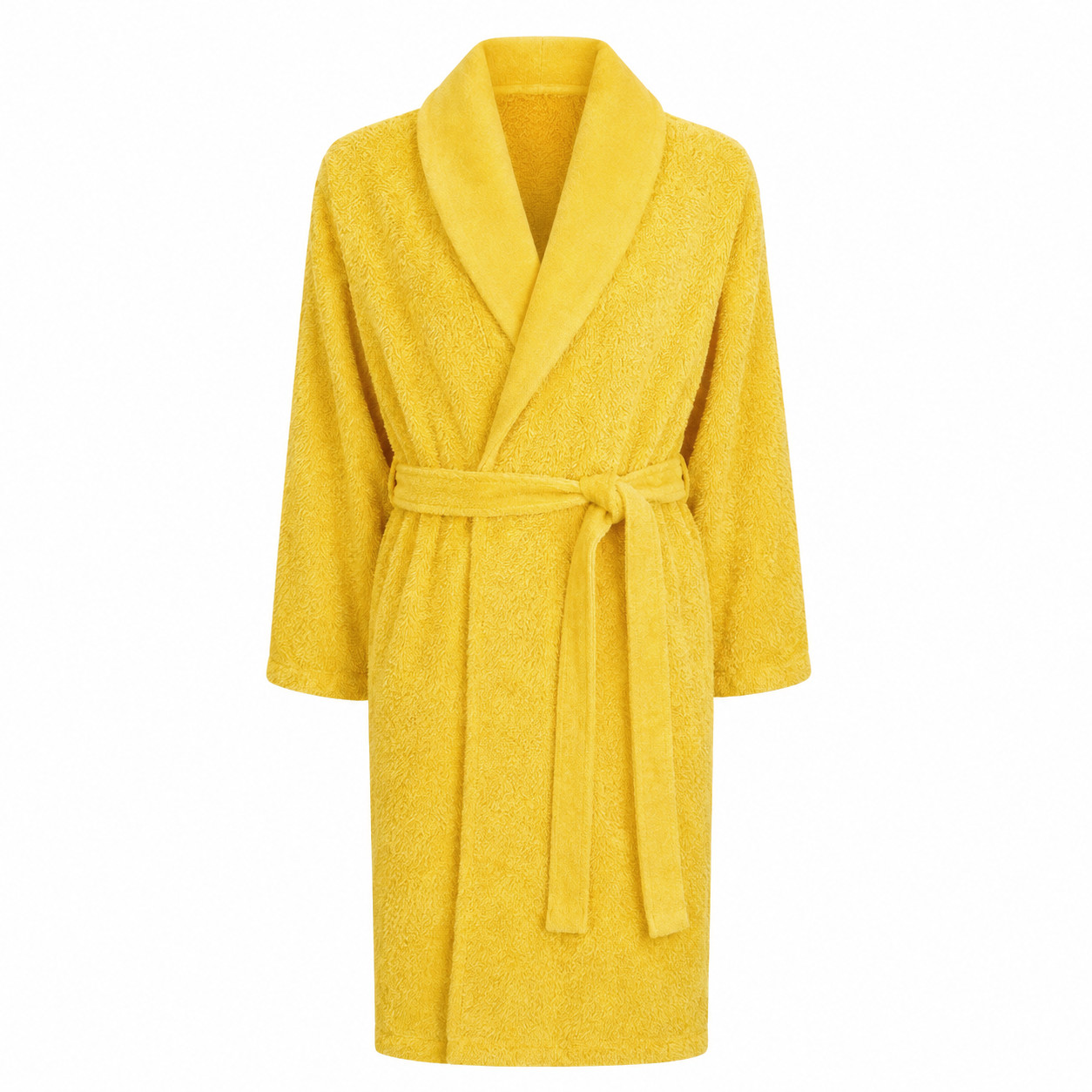 Luxusn� �upan se ��lov�m L�mcem - Premium Frot� - Bavlna - UNISEX - Ban�nov� �lut�