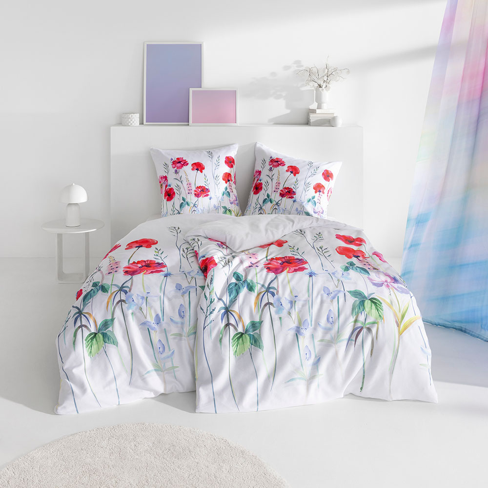 Luxusn� Povle�en� - Christy �erven� - Estella - Premium Mako Sat�n