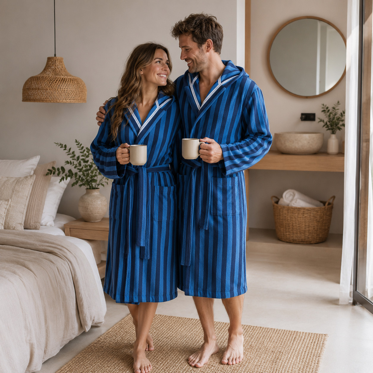 �upan UNISEX - Modr� Prou�ek - Tmav� modr� a Chladn� modr� - Tom Tailor