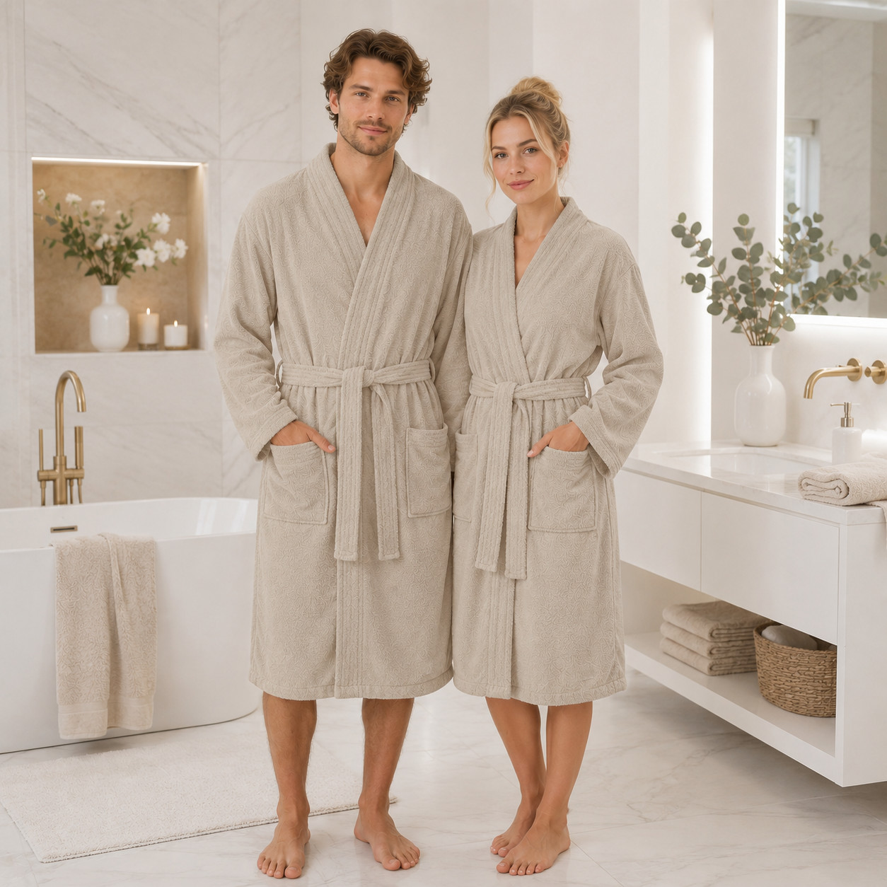 �upan UNISEX - Kimono - Slune�n� P�sek - UNI - Tom Tailor