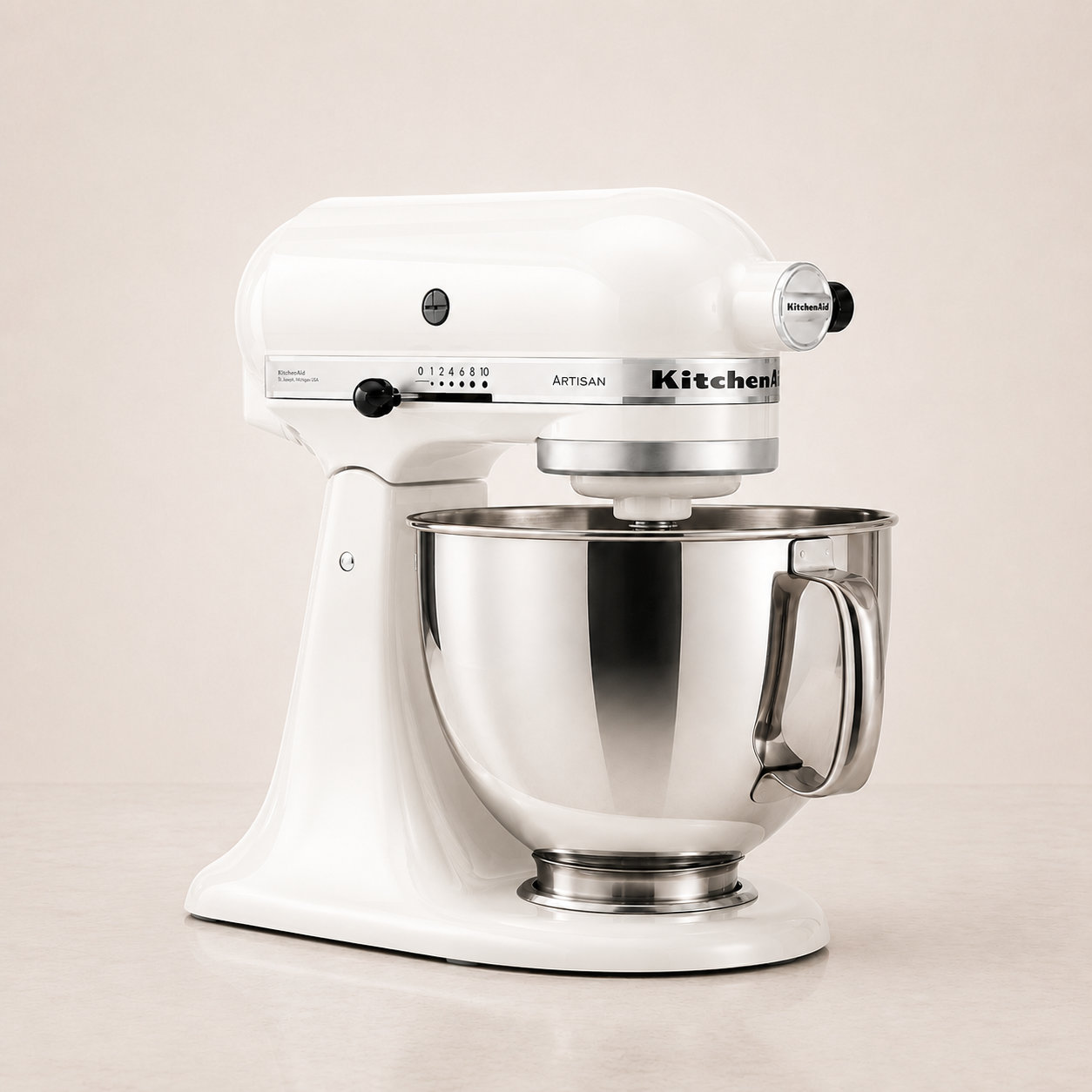 KitchenAid Artisan 4,8 l � Kuchy�sk� Robot - Porcelain White