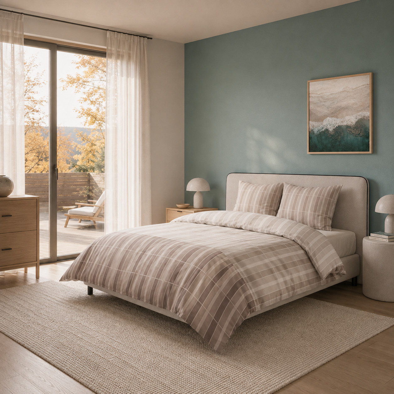 Kombinovan� Povle�en� s.Oliver - P�skov� Duna - Bavln�n� Sat�n&Flanel - Organic Modern