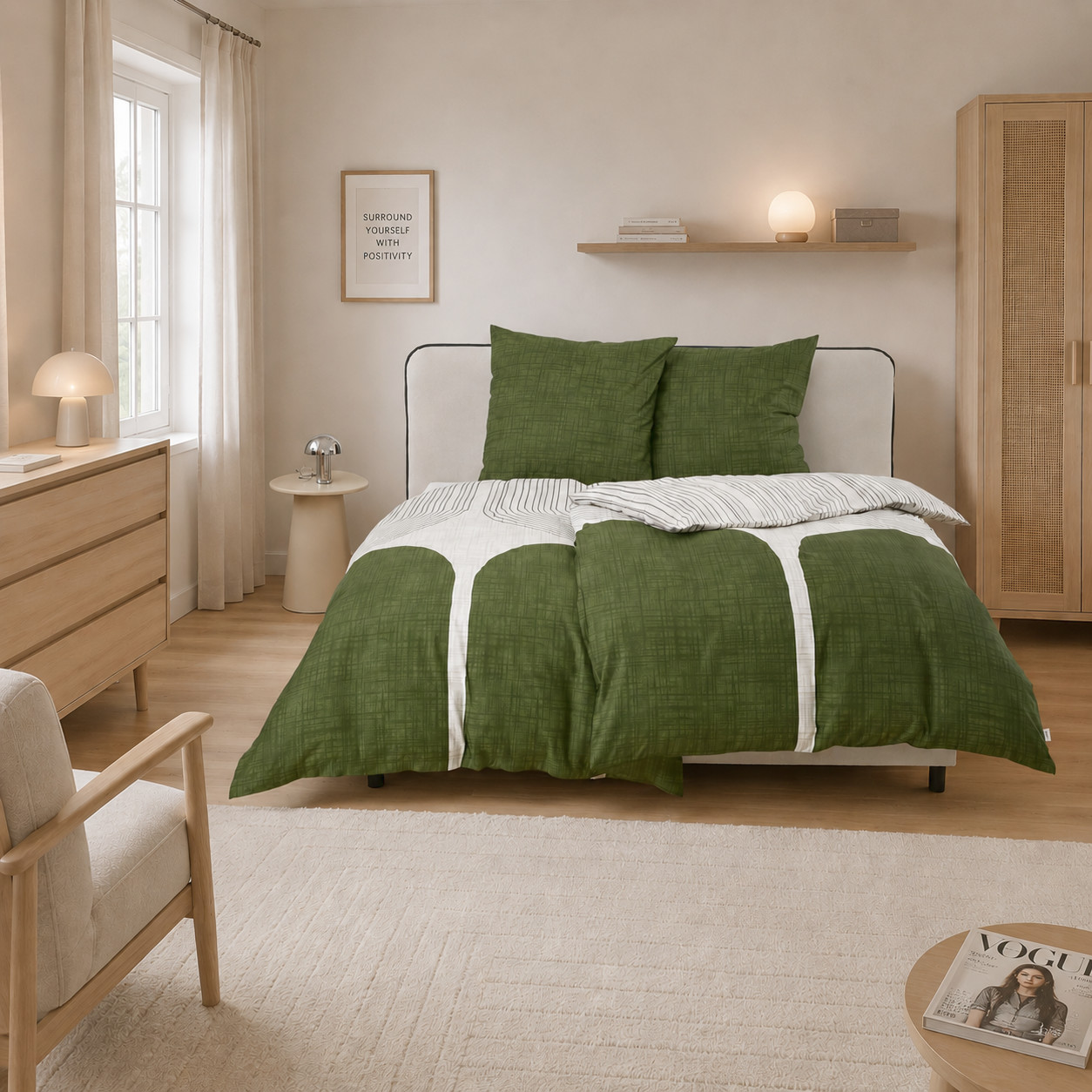 Povle�en� - s.Oliver - Olivov� Architektura - Mako Bavln�n� Sat�n - Organic Modern Style