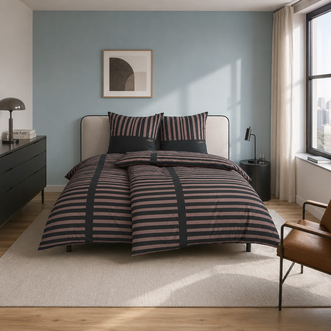 Povle�en� - s.Oliver - Noci na Manhattanu - Mako Bavln�n� Sat�n - New York Style