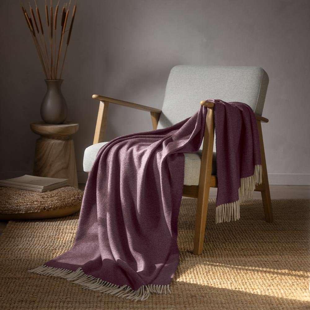 Vln�n� Deka - Vln�n� Pl�d - V�nov� - Burgundy Trend